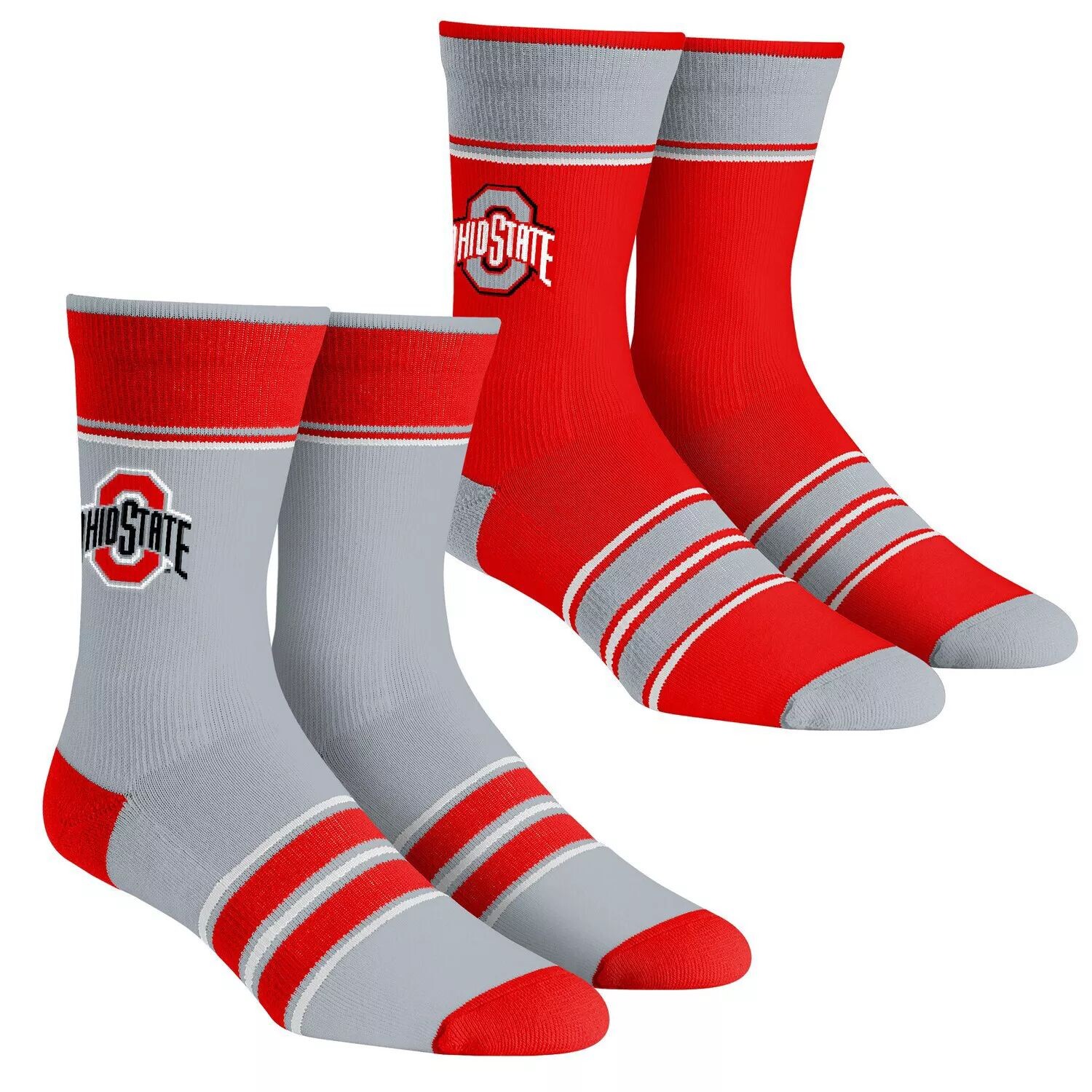 Комплект из 2 носков Youth Rock Em Socks Ohio State Buckeyes в несколько полосок Team Crew Unbranded
Комплект из 2 носков Youth Rock Em Socks Ohio State Buckeyes в несколько полосок Team Crew Unbranded
