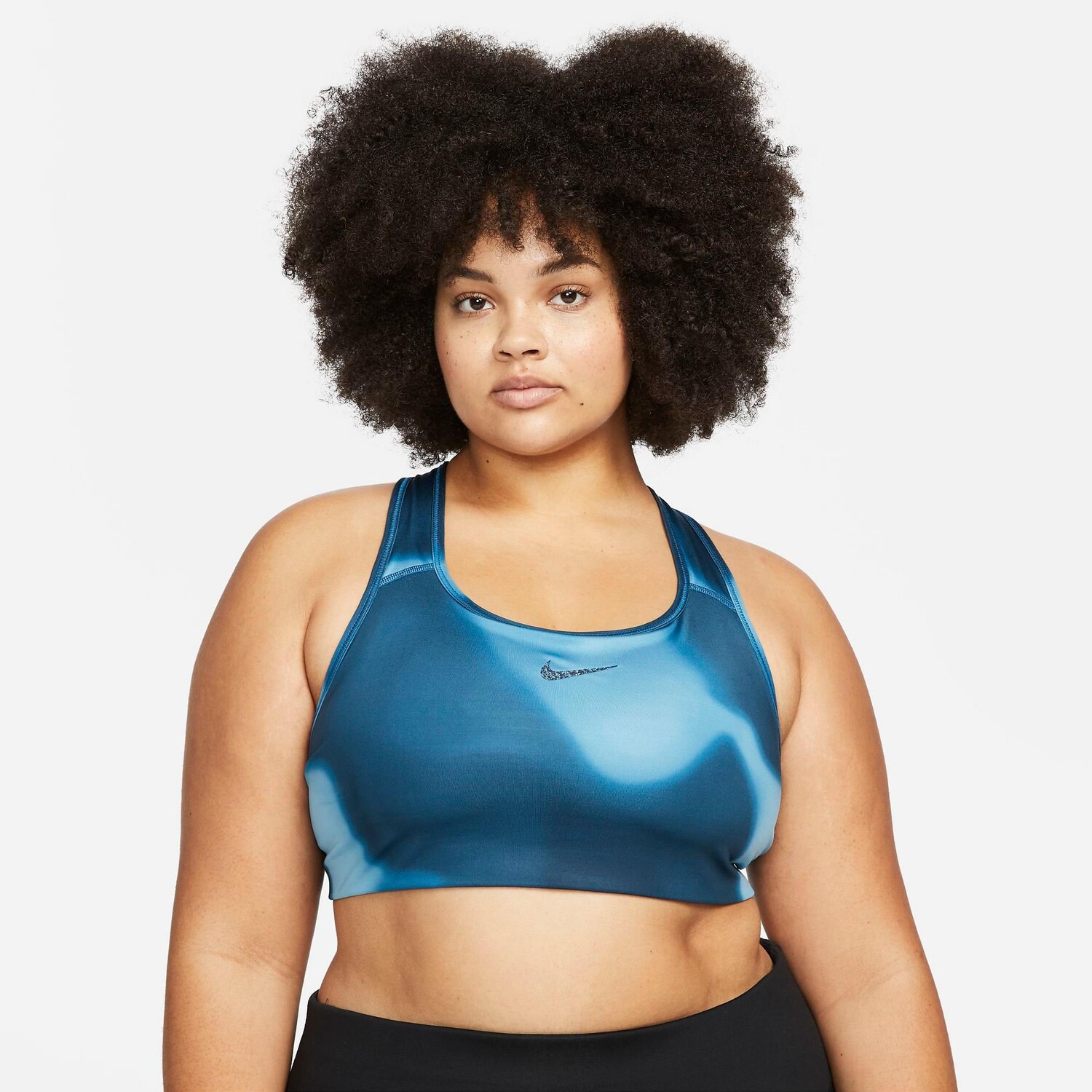 Женское спортивное бра без подкладок Nike Yoga Dri-FIT Swoosh со средней поддержкой (большие размеры), синий
Женское спортивное бра без подкладок Nike Yoga Dri-FIT Swoosh со средней поддержкой (большие размеры), синий