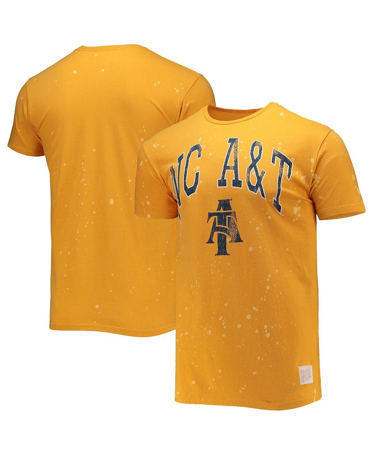 Мужская золотая футболка north carolina a&t aggies bleach splatter Original Retro Brand
Мужская золотая футболка north carolina a&t aggies bleach splatter Original Retro Brand