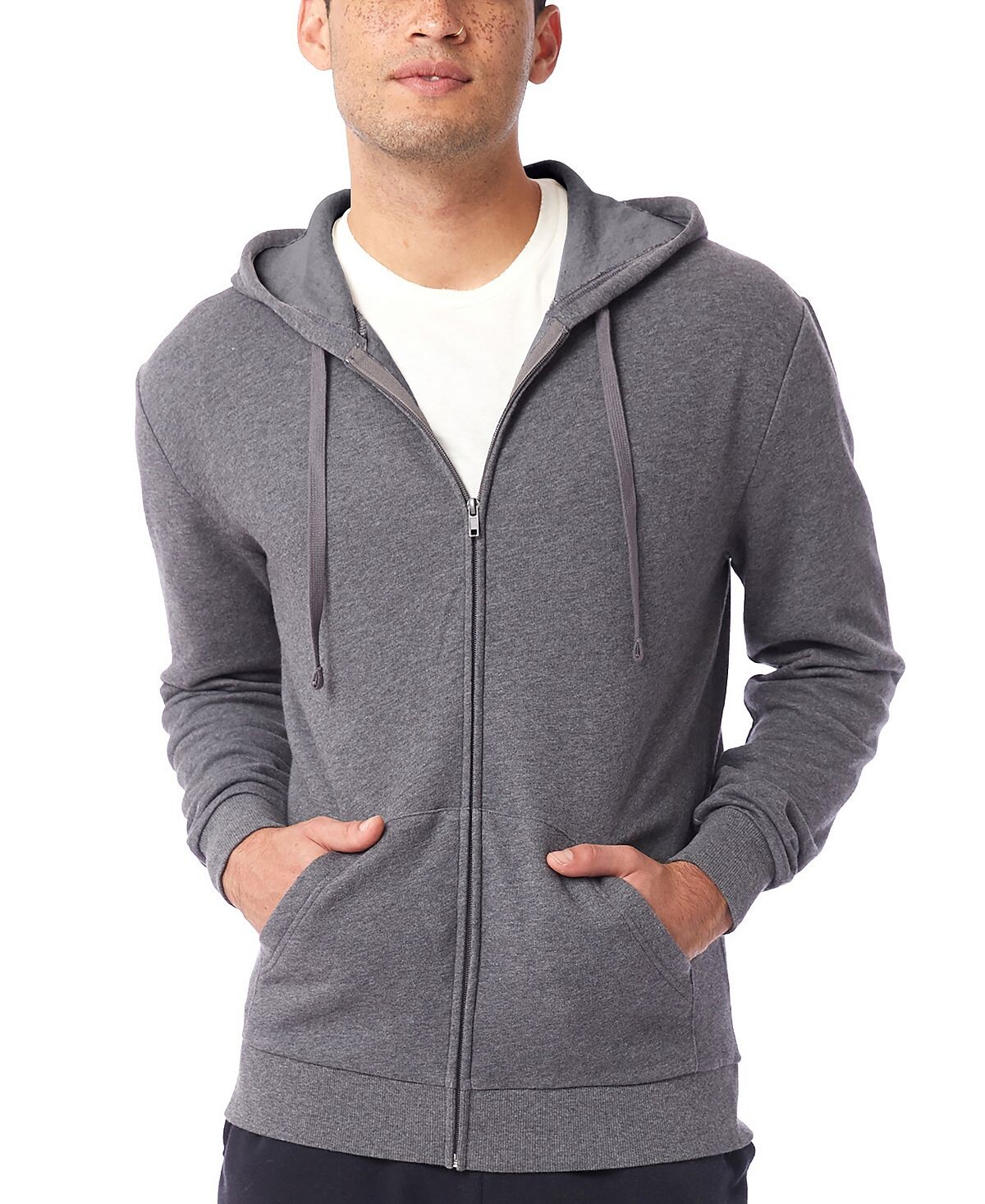 Мужская толстовка с капюшоном eco-cozy на молнии Alternative Apparel, мульти, Серый
Мужская толстовка с капюшоном eco-cozy на молнии Alternative Apparel, мульти, Серый