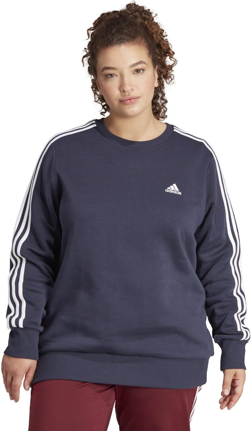 Толстовка Plus Size Inc 3-Stripes Fleece Sweatshirt adidas, цвет Legend Ink/White
Толстовка Plus Size Inc 3-Stripes Fleece Sweatshirt adidas, цвет Legend Ink/White