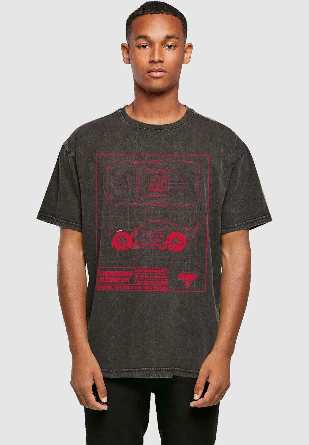 Футболка с принтом Cars Lightning Mcqueen Blueprint Acid Washed ABSOLUTE CULT, черный
Футболка с принтом Cars Lightning Mcqueen Blueprint Acid Washed ABSOLUTE CULT, черный