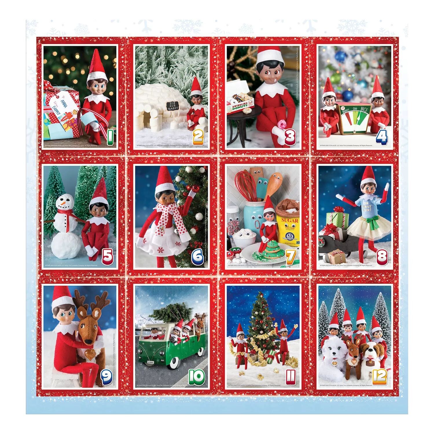 Пазлы-шедевры 12 дней эльфа на полке Пазлы с адвент-календарем Masterpieces Puzzles
Пазлы-шедевры 12 дней эльфа на полке Пазлы с адвент-календарем Masterpieces Puzzles