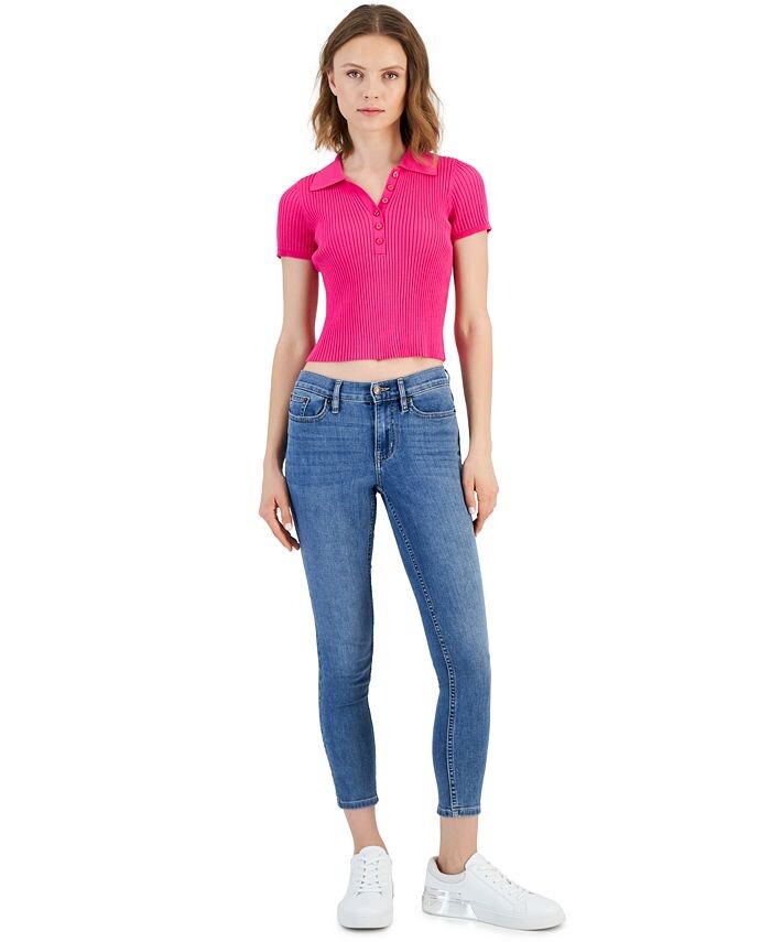 Джинсы скинни до щиколотки Petite с высокой посадкой 25 дюймов Calvin Klein Jeans, цвет Laguna
Джинсы скинни до щиколотки Petite с высокой посадкой 25 дюймов Calvin Klein Jeans, цвет Laguna