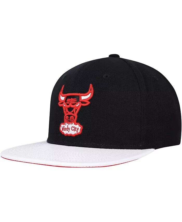 Мужская черно-белая кепка с козырьком Chicago Bulls Hardwood Classics Wear Away Visor Snapback Mitchell & Ness, черный
Мужская черно-белая кепка с козырьком Chicago Bulls Hardwood Classics Wear Away Visor Snapback Mitchell & Ness, черный