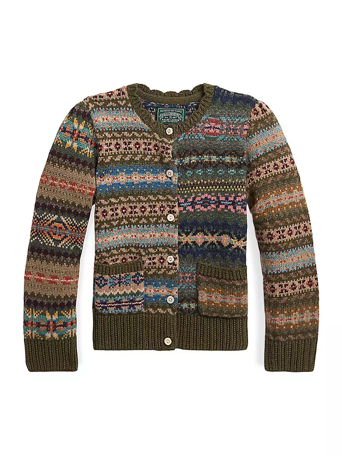 Кардиган из смешанной шерсти для маленьких девочек и девочек Polo Ralph Lauren, мультиколор
Кардиган из смешанной шерсти для маленьких девочек и девочек Polo Ralph Lauren, мультиколор