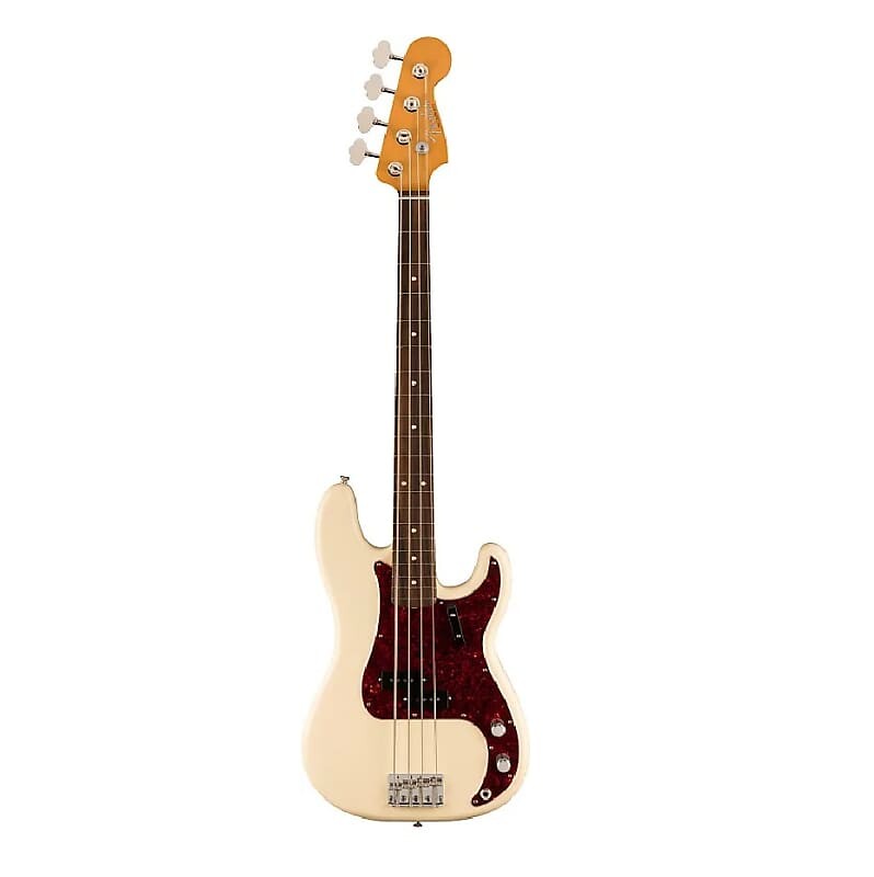 Басс гитара Fender Vintera II 60s Precision Bass, Olympic White Bass Guitar
Басс гитара Fender Vintera II 60s Precision Bass, Olympic White Bass Guitar