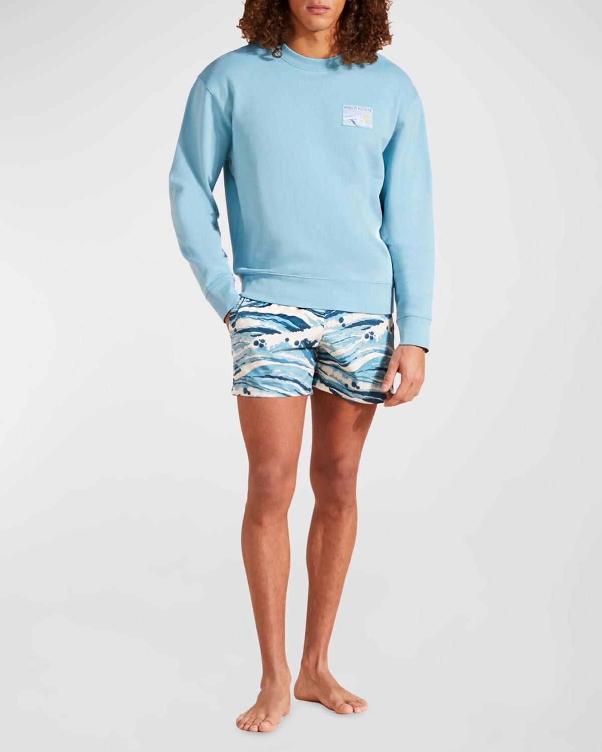 Мужская толстовка с волнами из коллаборации с Maison Kitsune Vilebrequin, цвет Pastel Grn
Мужская толстовка с волнами из коллаборации с Maison Kitsune Vilebrequin, цвет Pastel Grn
