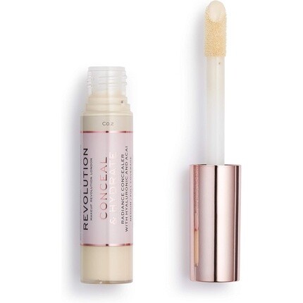 Консилер Revolution Beauty London Conceal And Hydrate Concealer C0.2 13G, Makeup Revolution
Консилер Revolution Beauty London Conceal And Hydrate Concealer C0.2 13G, Makeup Revolution