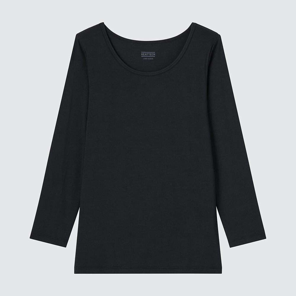 Футболка Uniqlo Thermal Clothing Heattech с U-образным вырезом и рукавами девять четвертей, черный
Футболка Uniqlo Thermal Clothing Heattech с U-образным вырезом и рукавами девять четвертей, черный