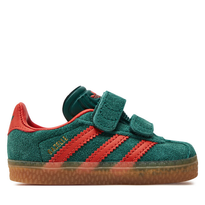 Кроссовки adidas Gazelle Comfort Closure Kids IE8706 Cgreen/Prered/Gum3, зеленый
Кроссовки adidas Gazelle Comfort Closure Kids IE8706 Cgreen/Prered/Gum3, зеленый
