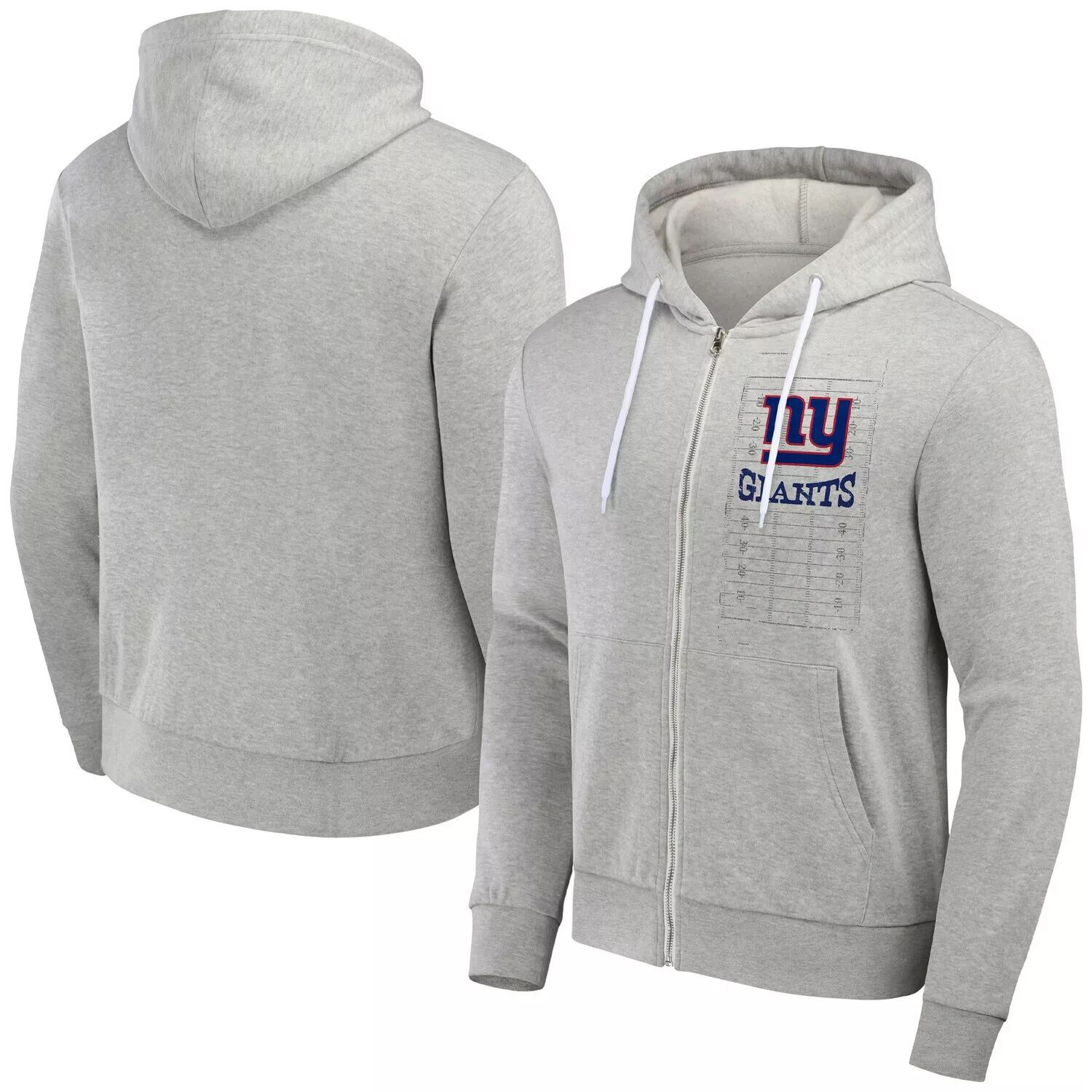 Мужская толстовка с молнией во всю длину из коллекции NFL x Darius Rucker от Fanatics Heather Grey New York Giants Domestic
Мужская толстовка с молнией во всю длину из коллекции NFL x Darius Rucker от Fanatics Heather Grey New York Giants Domestic