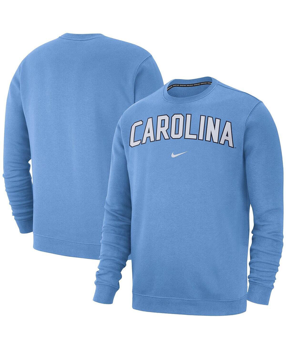 Мужской флисовый пуловер с капюшоном Carolina Blue North Carolina Tar Heels Club Nike
Мужской флисовый пуловер с капюшоном Carolina Blue North Carolina Tar Heels Club Nike