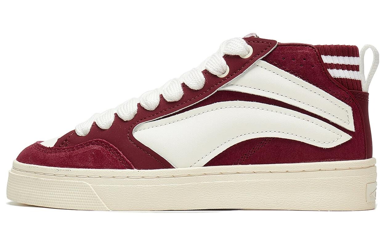 Кроссовки LINING Wave Skateboarding Shoes Women's Mid-top Red And White, красный
Кроссовки LINING Wave Skateboarding Shoes Women's Mid-top Red And White, красный
