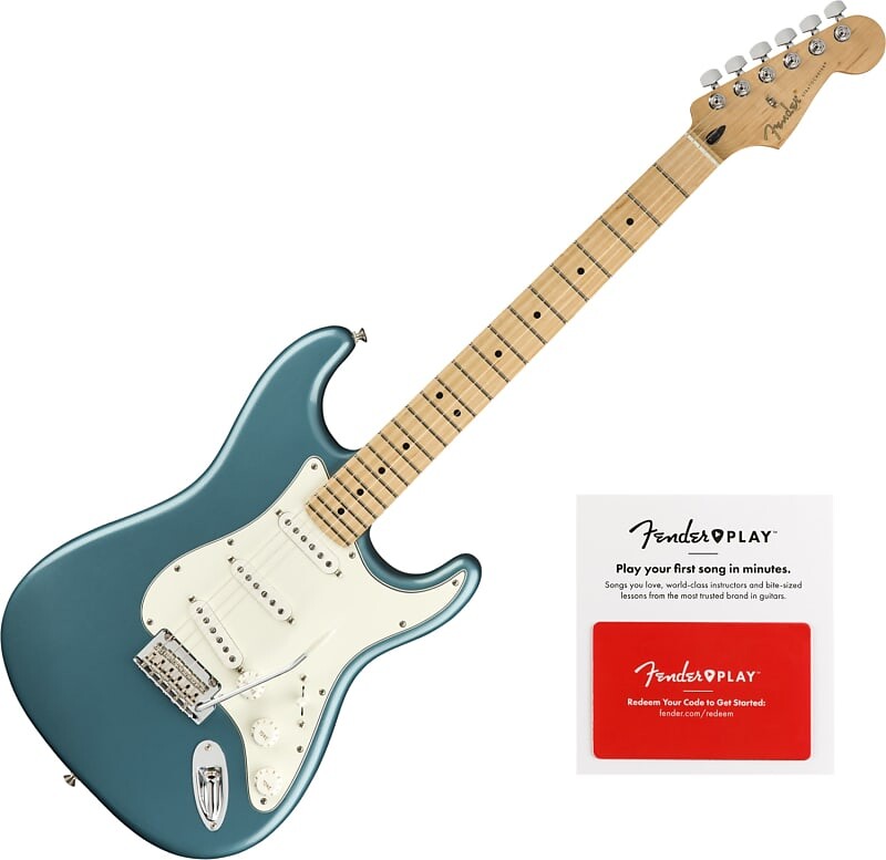 Электрогитара Fender Player Stratocaster HSS Electric Guitar, Maple Fretboard, Tidepool Bundle
Электрогитара Fender Player Stratocaster HSS Electric Guitar, Maple Fretboard, Tidepool Bundle