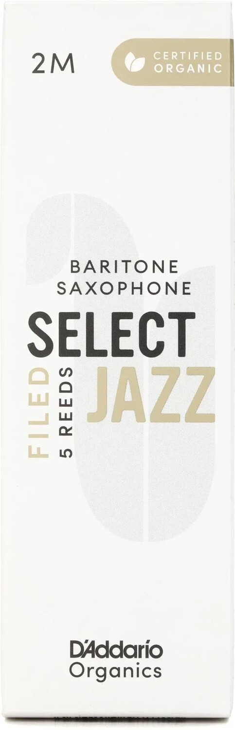 D'Addario Organics Select Jazz Filed Баритон-саксофонные трости — 2 средних размера (5 шт.)
D'Addario Organics Select Jazz Filed Баритон-саксофонные трости — 2 средних размера (5 шт.)