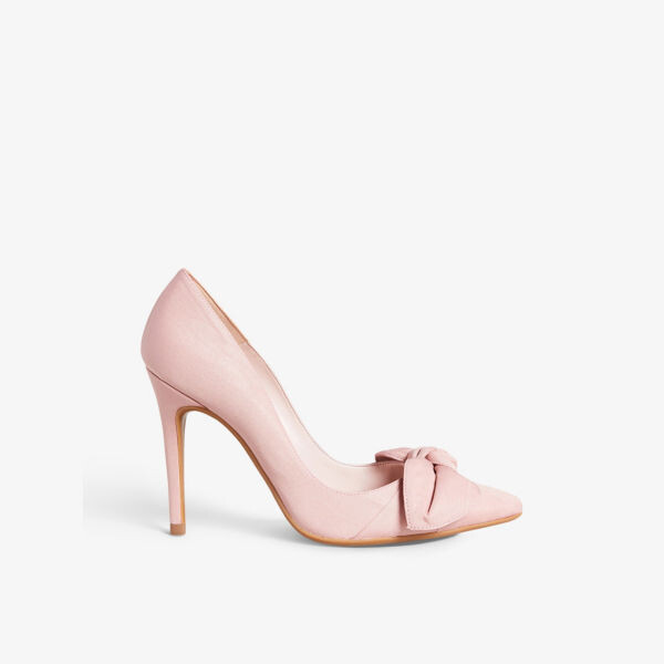 Туфли-лодочки Hyana с острым носком и бантиком из смесового хлопка Ted Baker, розовый
Туфли-лодочки Hyana с острым носком и бантиком из смесового хлопка Ted Baker, розовый