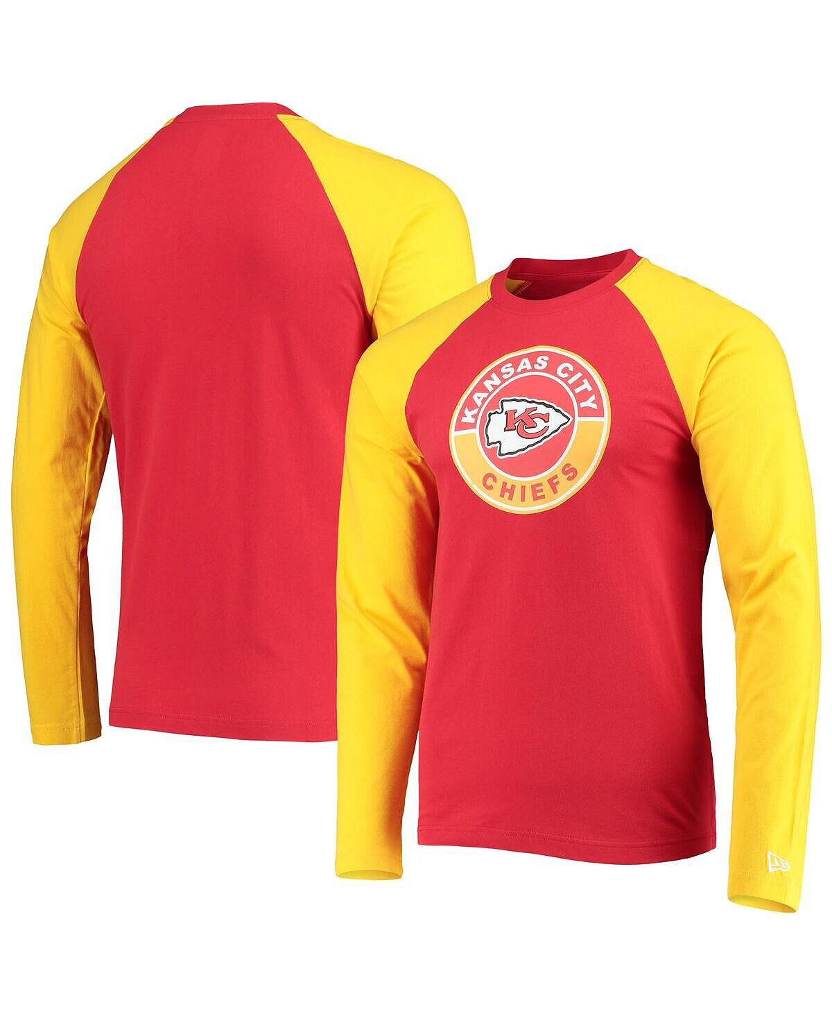 Мужская красно-золотая футболка с длинным рукавом реглан kansas city chiefs league New Era, мульти
Мужская красно-золотая футболка с длинным рукавом реглан kansas city chiefs league New Era, мульти