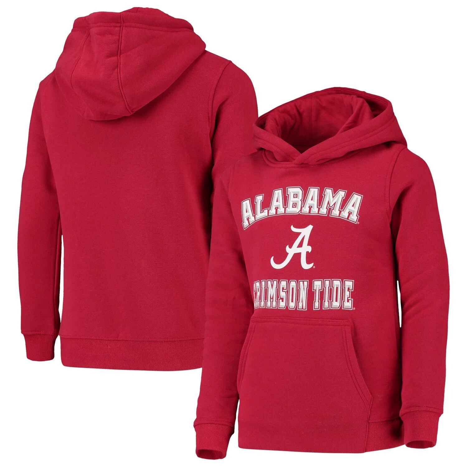 Пуловер с капюшоном и большими скосами Youth Crimson Alabama Crimson Tide Outerstuff
Пуловер с капюшоном и большими скосами Youth Crimson Alabama Crimson Tide Outerstuff
