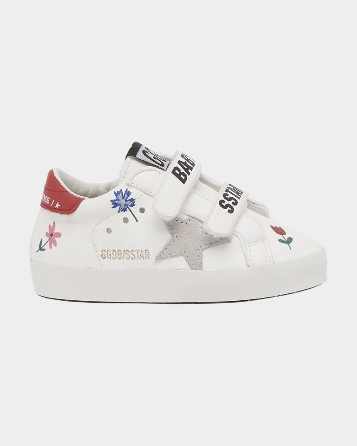 Школьные кожаные низкие кеды для девочек, детские Golden Goose, цвет White/Taupe/Red
Школьные кожаные низкие кеды для девочек, детские Golden Goose, цвет White/Taupe/Red