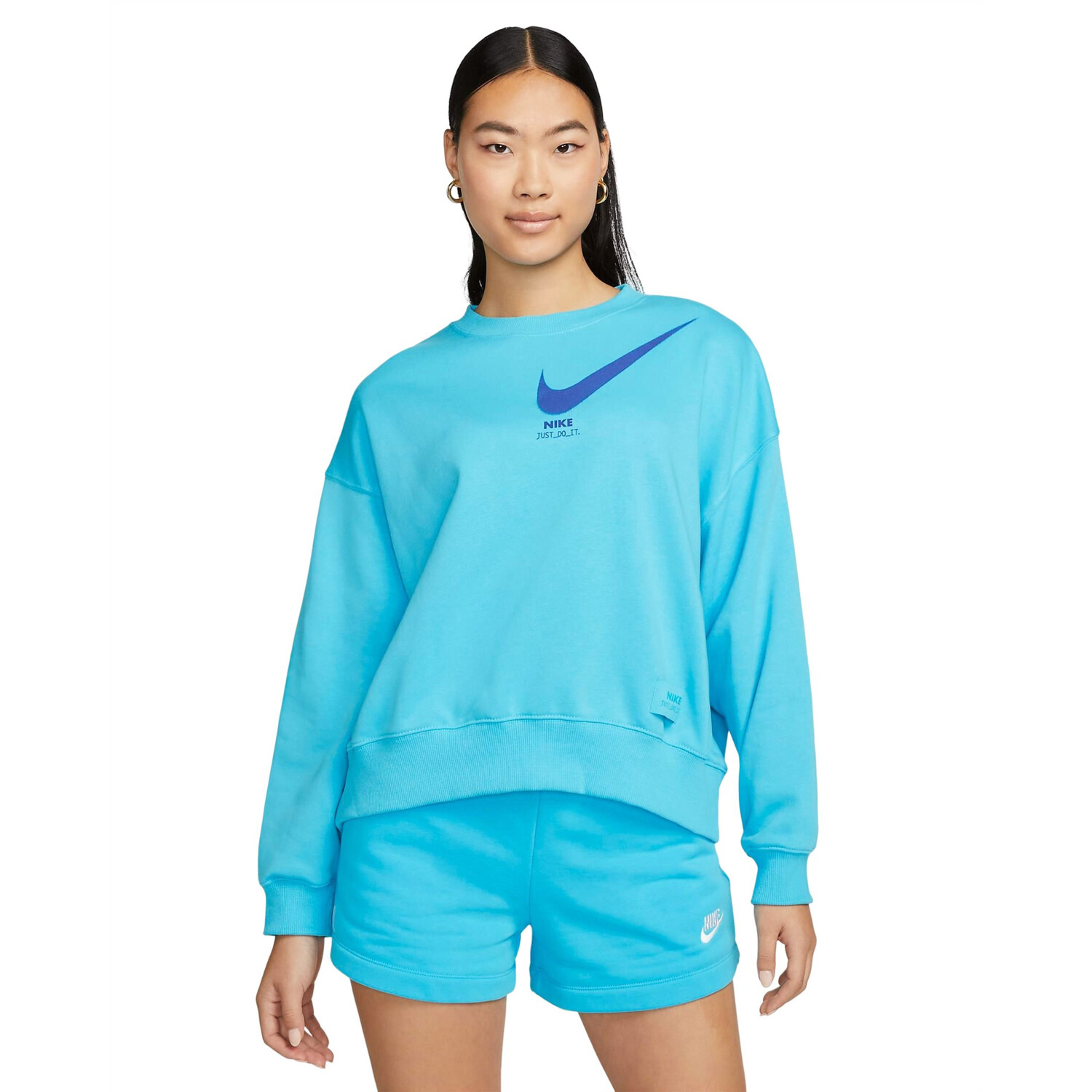 Свитшот Nike Sportswear City Utility Oversized French Terry Crew Neck, голубой/синий
Свитшот Nike Sportswear City Utility Oversized French Terry Crew Neck, голубой/синий