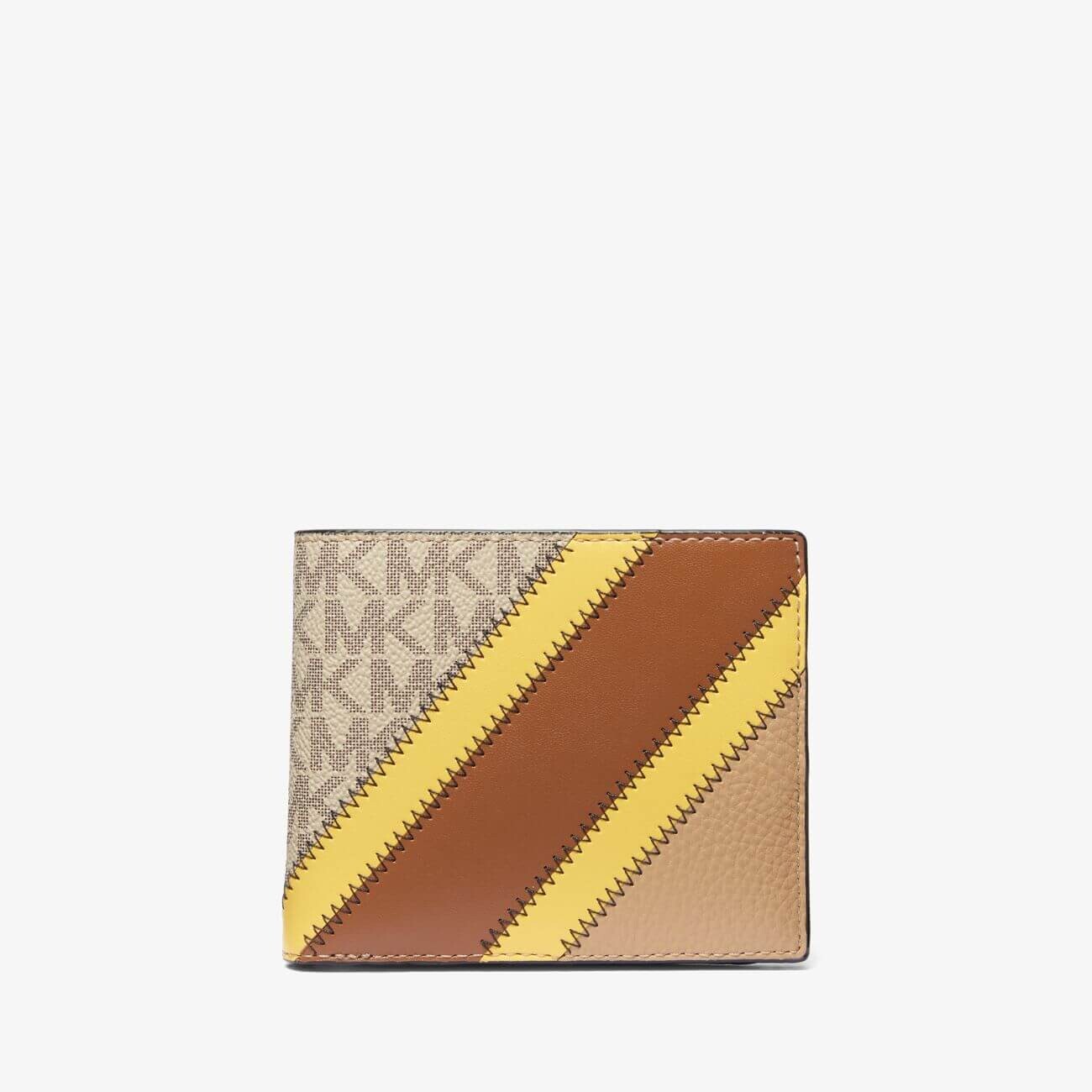Кошелек Michael Kors Cooper Logo And Faux Leather Billfold, бежевый/коричневый/желтый
Кошелек Michael Kors Cooper Logo And Faux Leather Billfold, бежевый/коричневый/желтый