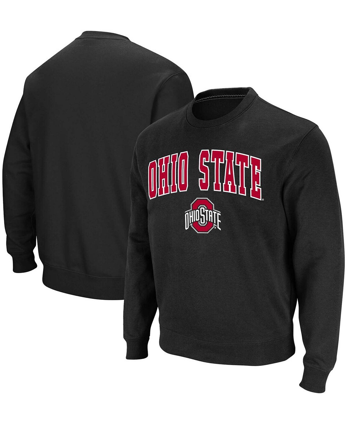Мужская черная толстовка из саржевого пуловера с логотипом команды ohio state buckeyes team arch tackle Colosseum, черный
Мужская черная толстовка из саржевого пуловера с логотипом команды ohio state buckeyes team arch tackle Colosseum, черный
