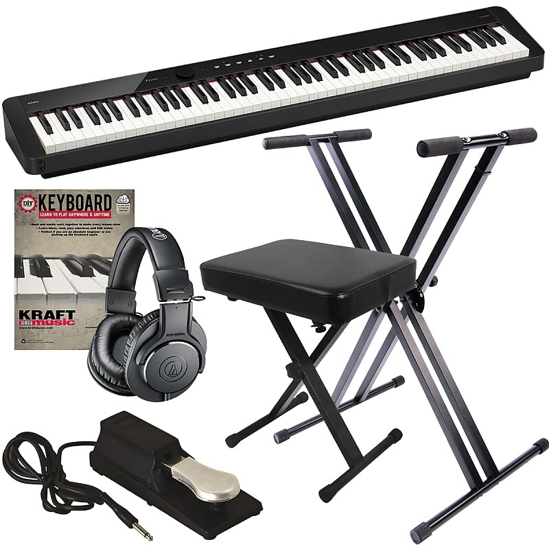 Цифровое пианино Casio PX-S5000 — черный НАБОР KEY ESSENTIALS PX-S5000BK
Цифровое пианино Casio PX-S5000 — черный НАБОР KEY ESSENTIALS PX-S5000BK