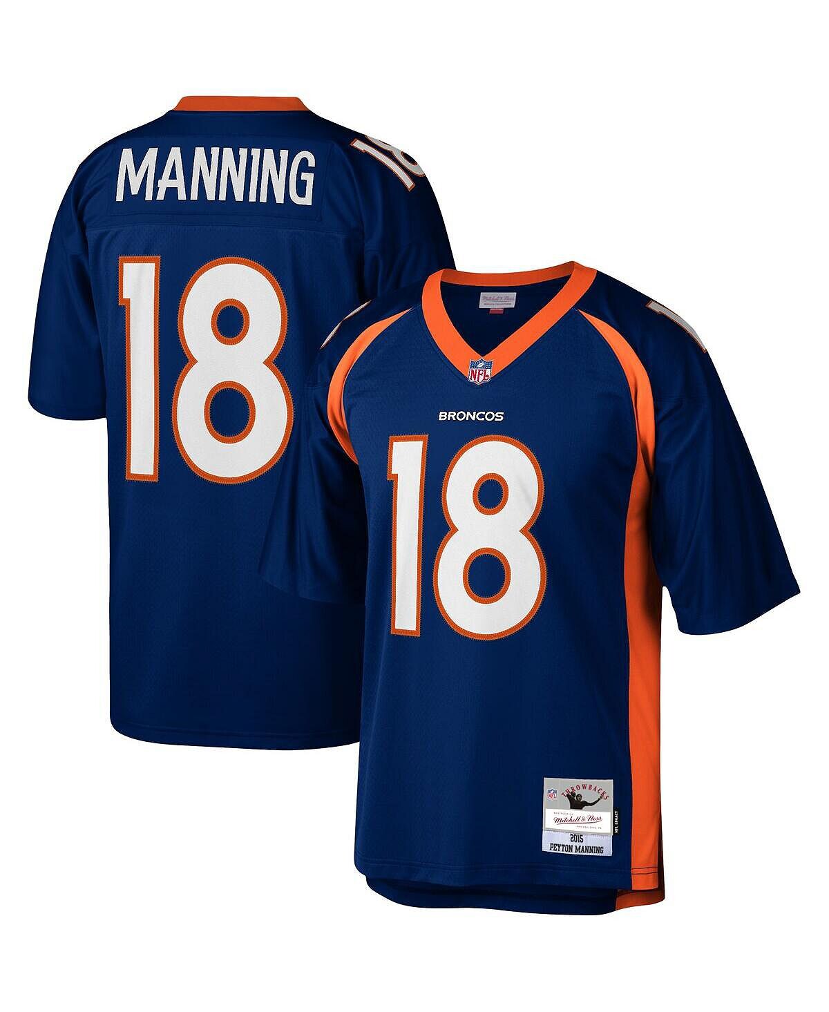 Футболка Mitchell & Ness Men's Peyton Manning Navy Denver Broncos 2015 Legacy, темно-синий
Футболка Mitchell & Ness Men's Peyton Manning Navy Denver Broncos 2015 Legacy, темно-синий
