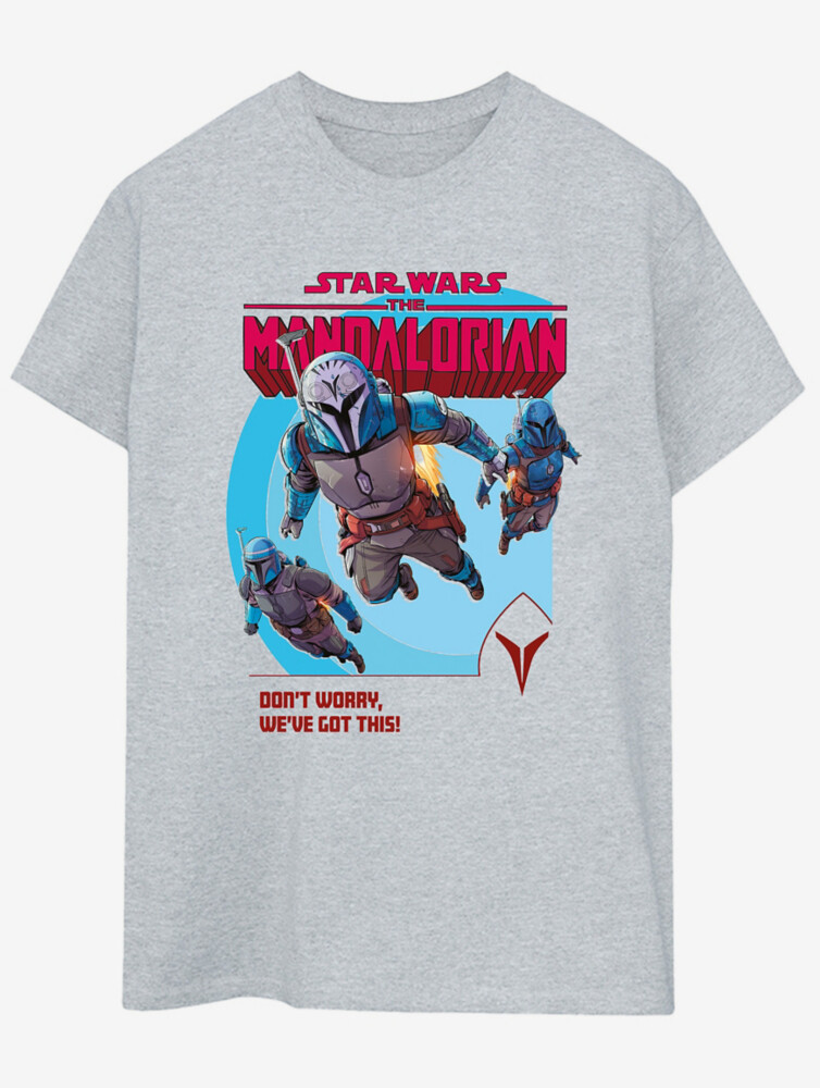 Серая футболка для взрослых NW2 The Mandalorian Got This Slogan George., серый
Серая футболка для взрослых NW2 The Mandalorian Got This Slogan George., серый