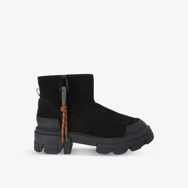Trekker низкие теплые замшевые ботильоны на массивной подошве Kg Kurt Geiger, черный
Trekker низкие теплые замшевые ботильоны на массивной подошве Kg Kurt Geiger, черный
