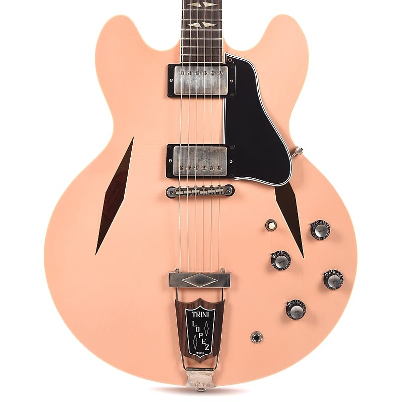 Электрогитара Gibson Custom Shop Murphy Lab 1964 Trini Lopez Reissue "CME Spec" Antique Shell Pink Ultra Light Aged
Электрогитара Gibson Custom Shop Murphy Lab 1964 Trini Lopez Reissue "CME Spec" Antique Shell Pink Ultra Light Aged