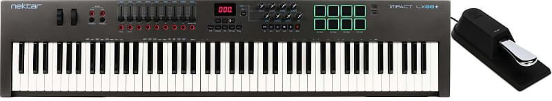Комплект Nektar Impact LX88+ с 88-клавишной клавиатурой и педалью сустейна/педальным переключателем Yamaha FC4A Yamaha + Nektar FC4A=1 LX88+=1
Комплект Nektar Impact LX88+ с 88-клавишной клавиатурой и педалью сустейна/педальным переключателем Yamaha FC4A Yamaha + Nektar FC4A=1 LX88+=1