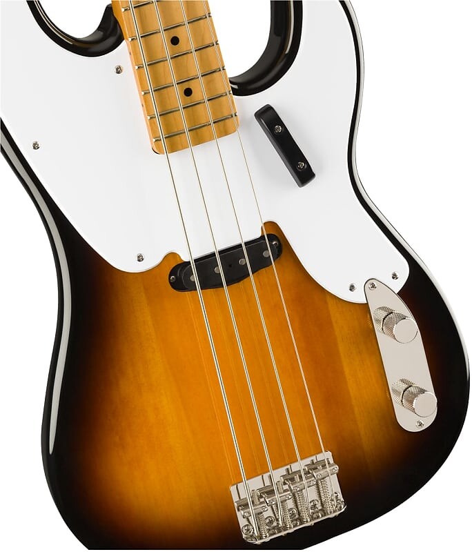 Fender Classic Vibe '50s Precision Bass Кленовая накладка на гриф, 2 цвета Sunburst 0374500503
Fender Classic Vibe '50s Precision Bass Кленовая накладка на гриф, 2 цвета Sunburst 0374500503