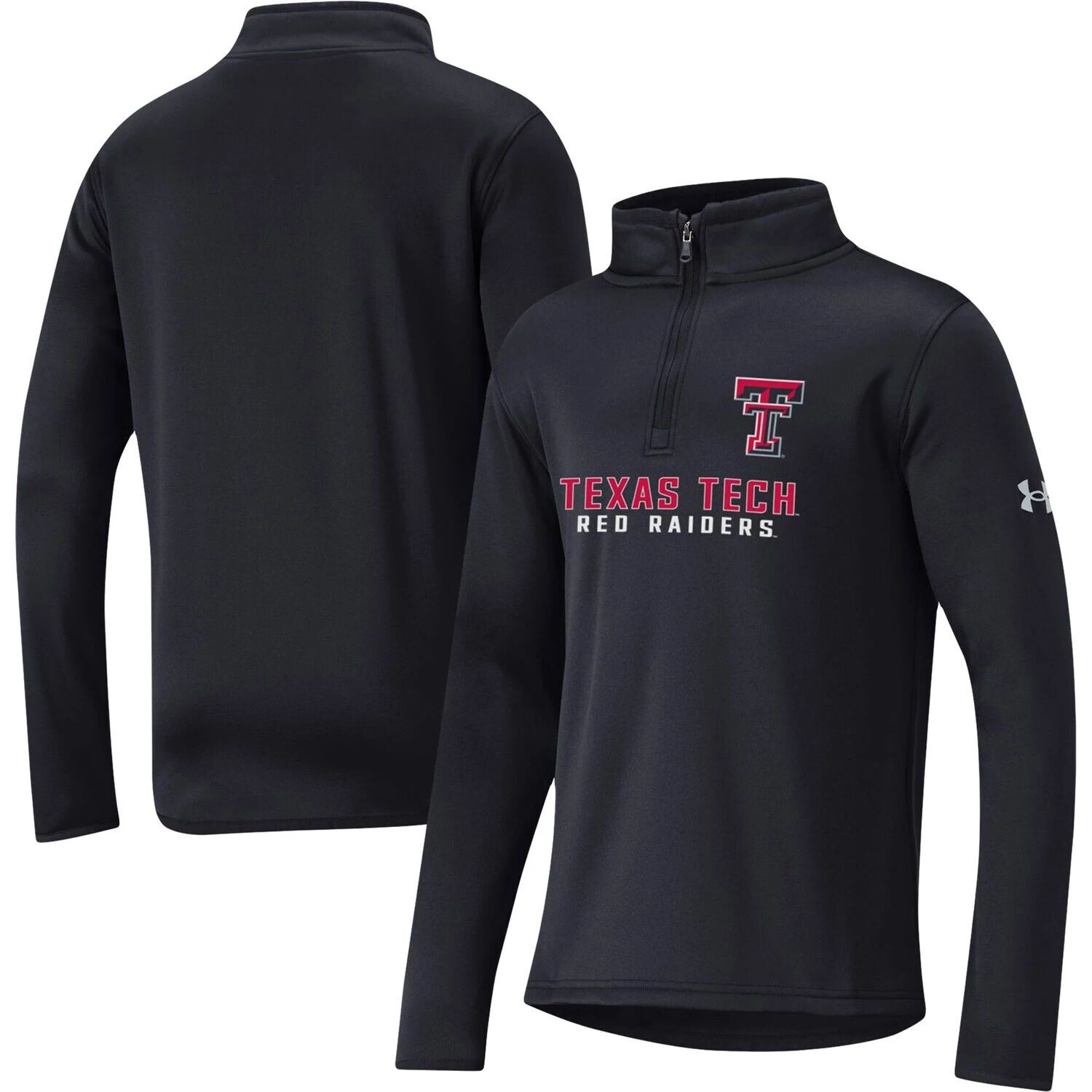 Черная флисовая куртка с молнией на четверть Youth Under Armour Texas Tech Red Raiders Under Armour, Черный
Черная флисовая куртка с молнией на четверть Youth Under Armour Texas Tech Red Raiders Under Armour, Черный
