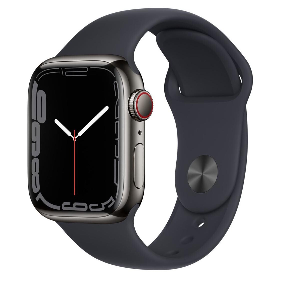 Умные часы Apple Watch Series 7 Stainless Steel (GPS+Cellular), 45 mm, Graphite/Midnight
Умные часы Apple Watch Series 7 Stainless Steel (GPS+Cellular), 45 mm, Graphite/Midnight