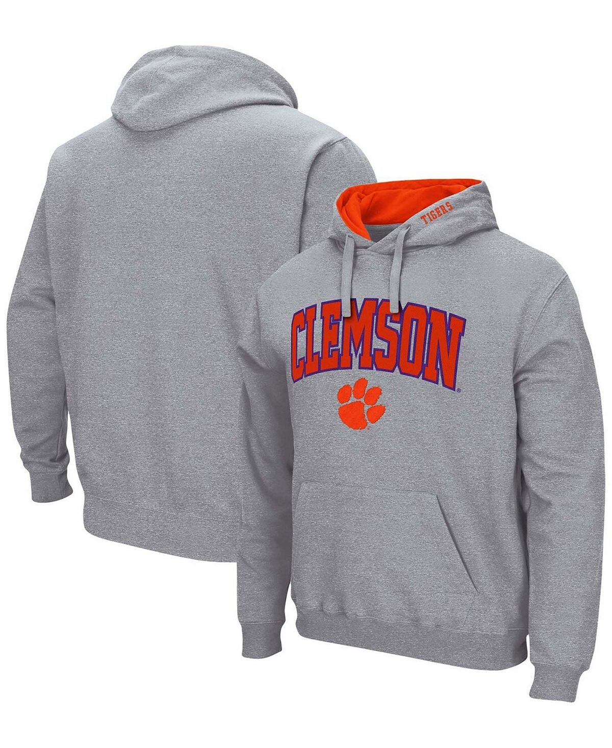 Мужская толстовка с капюшоном heather grey clemson tigers arch and logo 3.0 Colosseum, мульти
Мужская толстовка с капюшоном heather grey clemson tigers arch and logo 3.0 Colosseum, мульти