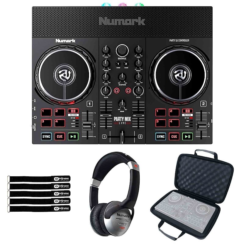 Numark Party Mix Live Встроенное световое шоу и динамики DJ-контроллер с сумкой для переноски Numark Party Mix Live Built In Light Show & Speakers DJ Controller w Carry Case
Numark Party Mix Live Встроенное световое шоу и динамики DJ-контроллер с сумкой для переноски Numark Party Mix Live Built In Light Show & Speakers DJ Controller w Carry Case