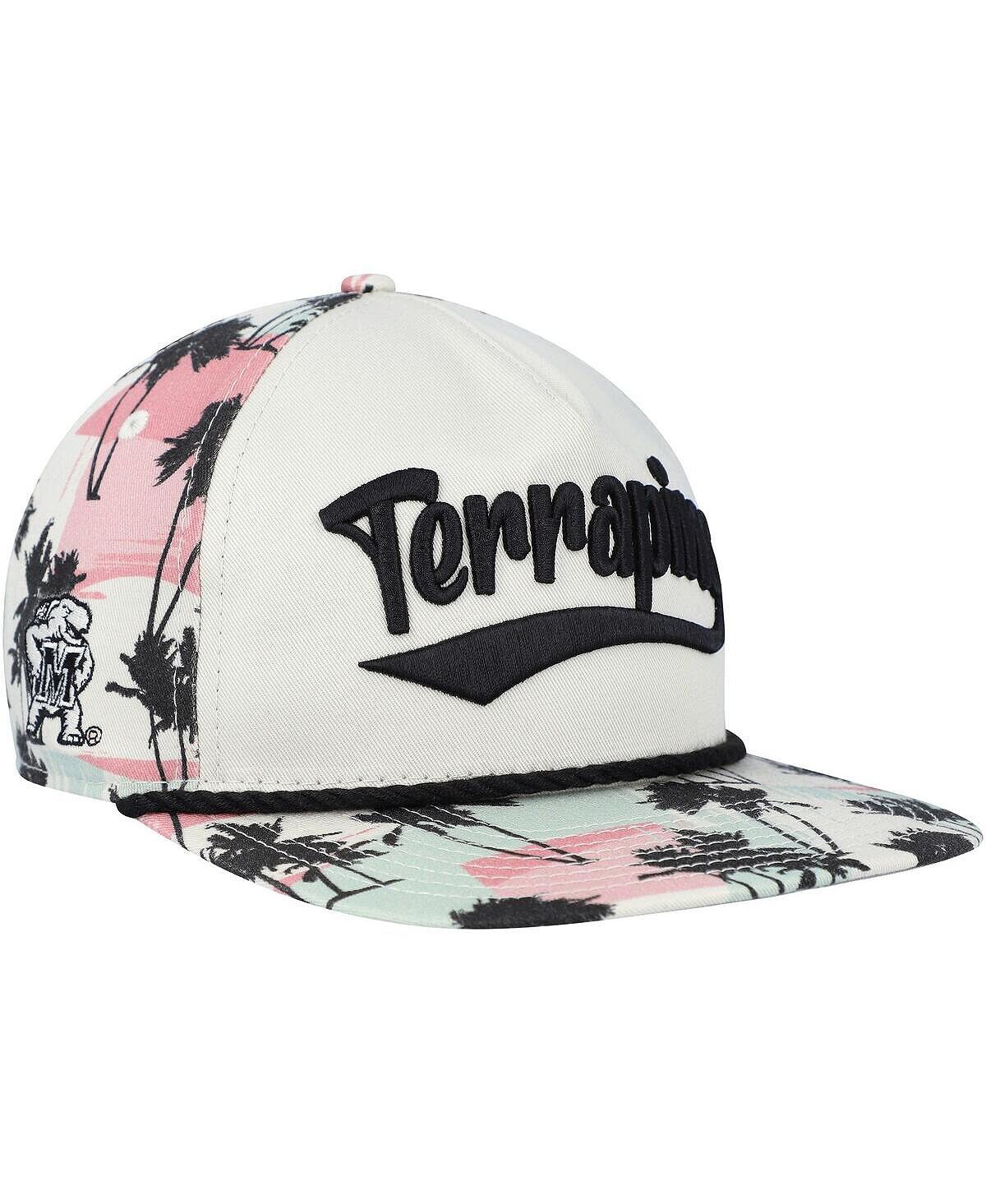 Мужская кремовая кепка для гольфиста Maryland Terrapins High Tide Snapback New Era
Мужская кремовая кепка для гольфиста Maryland Terrapins High Tide Snapback New Era