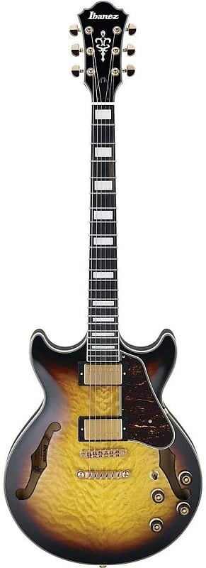 Электрогитара Ibanez AM93QM Artcore Expressionist Semi-Hollow Body Antique Yellow Sunburst
Электрогитара Ibanez AM93QM Artcore Expressionist Semi-Hollow Body Antique Yellow Sunburst