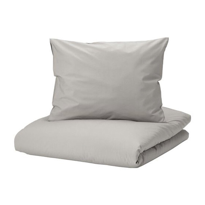 Комплект постельного белья Ikea Strandtall, 3 предмета, 240x220/80x80, серый/темно-серый
Комплект постельного белья Ikea Strandtall, 3 предмета, 240x220/80x80, серый/темно-серый