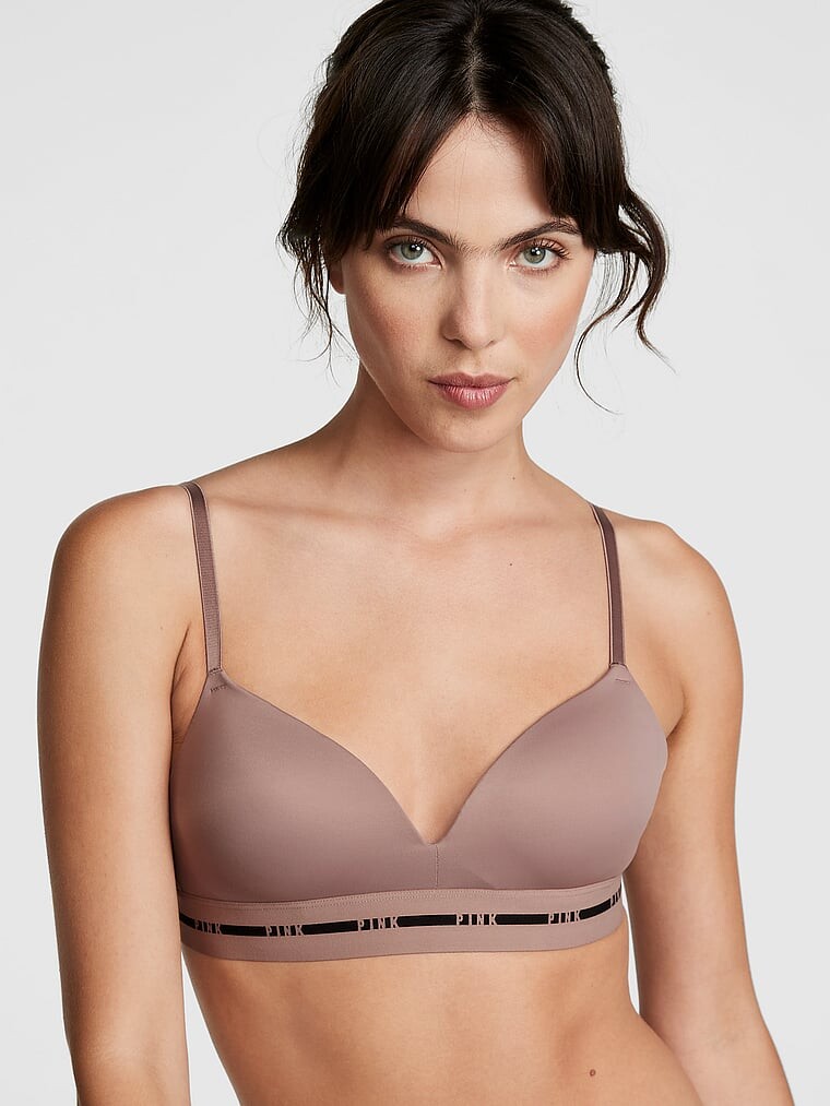 Бюстгальтер Victoria's Secret Pink Wear Everywhere Wireless Push-up, светло-коричневый
Бюстгальтер Victoria's Secret Pink Wear Everywhere Wireless Push-up, светло-коричневый