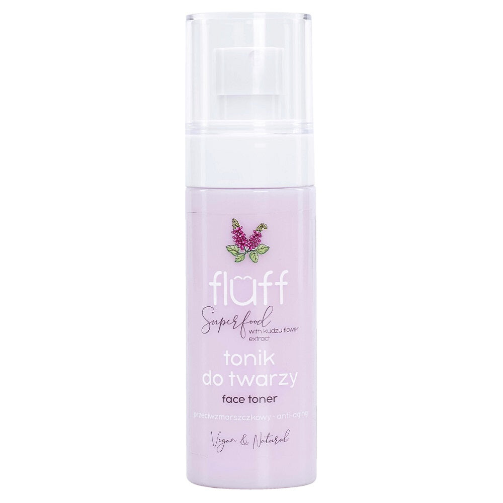 Fluff Superfood Face Toner Anti-Aging тоник для лица против морщин Kudzu Flower 100мл
Fluff Superfood Face Toner Anti-Aging тоник для лица против морщин Kudzu Flower 100мл