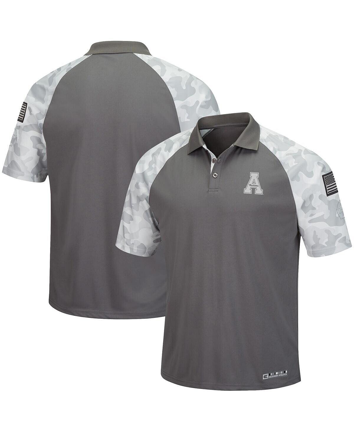 Мужская серая, камуфляжная рубашка-поло appalachian state mountaineers oht в стиле милитари appreciation raglan zoomie polo shirt Colosseum, мульти
Мужская серая, камуфляжная рубашка-поло appalachian state mountaineers oht в стиле милитари appreciation raglan zoomie polo shirt Colosseum, мульти