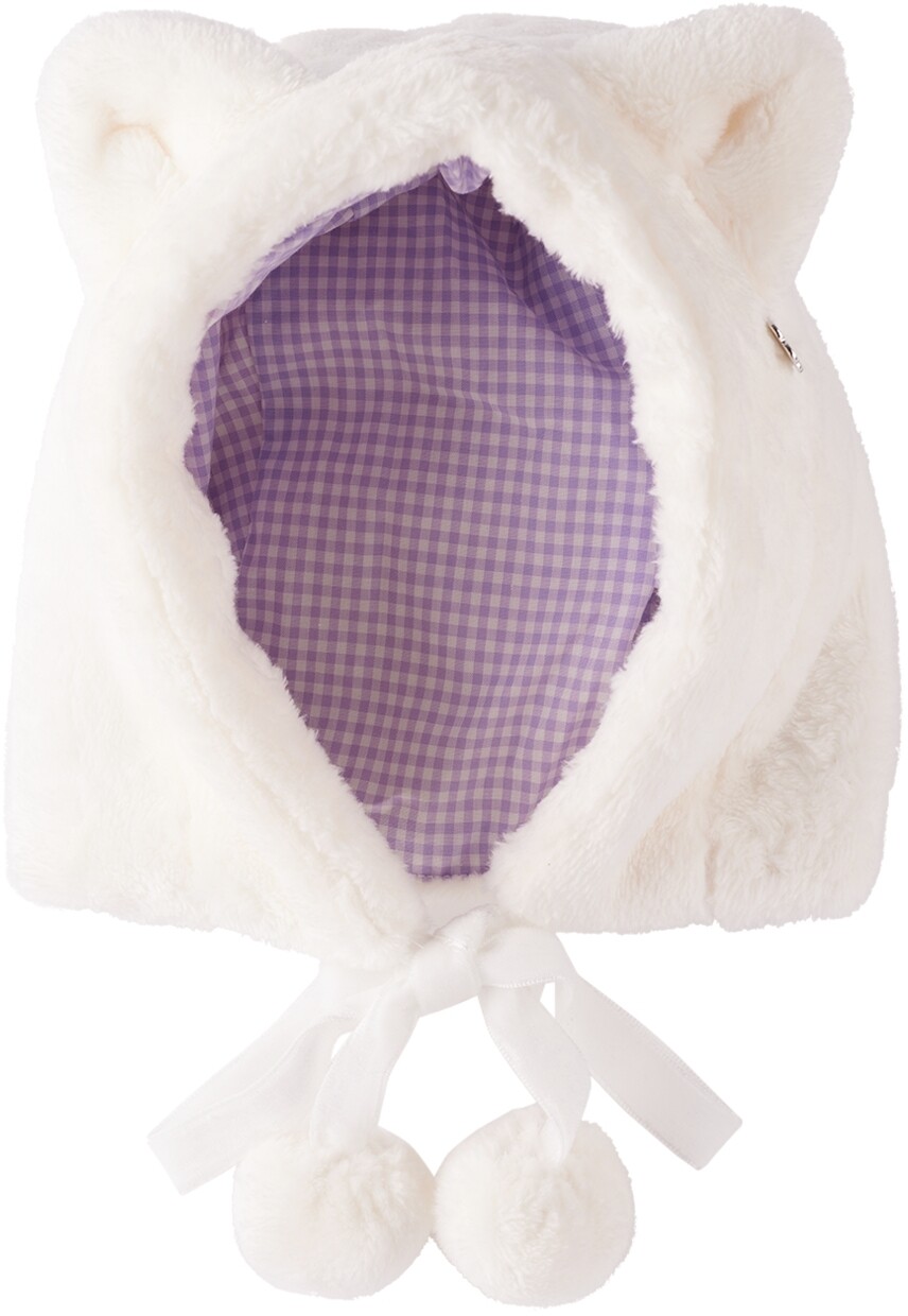 Эксклюзивная детская шапка из искусственного меха SSENSE Off-White Cat ANNA SUI MINI
Эксклюзивная детская шапка из искусственного меха SSENSE Off-White Cat ANNA SUI MINI