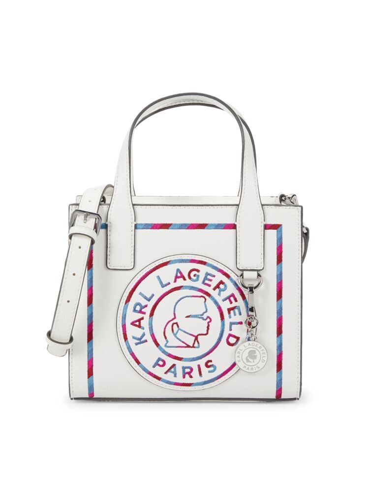 Кожаная сумка через плечо в стиле модерн Karl Lagerfeld Paris, цвет White Multicolor
Кожаная сумка через плечо в стиле модерн Karl Lagerfeld Paris, цвет White Multicolor
