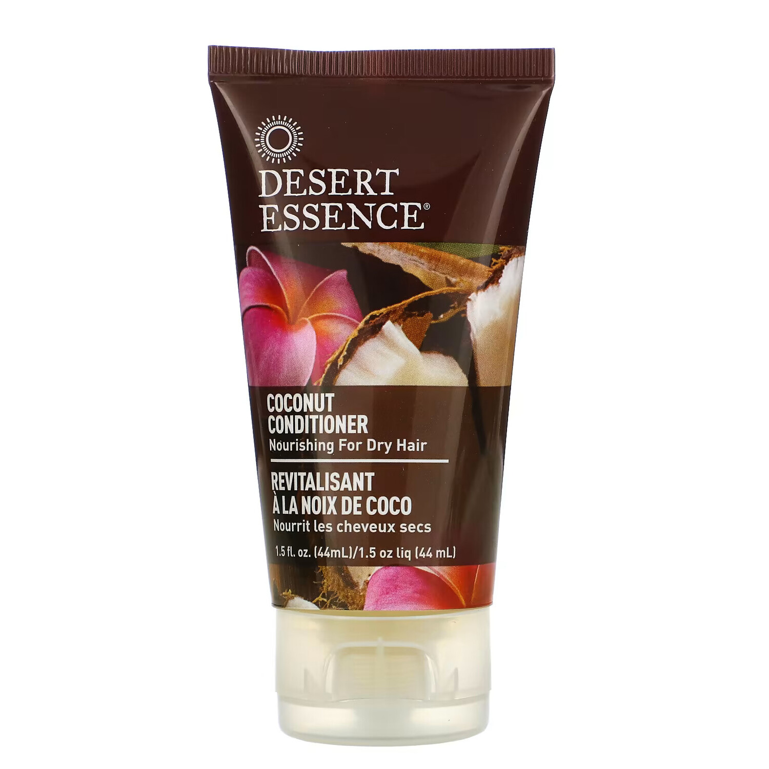 Desert Essence, Компактный размер, Кондиционер с кокосовым маслом, 1,5 жидкой унции (44 мл)
Desert Essence, Компактный размер, Кондиционер с кокосовым маслом, 1,5 жидкой унции (44 мл)