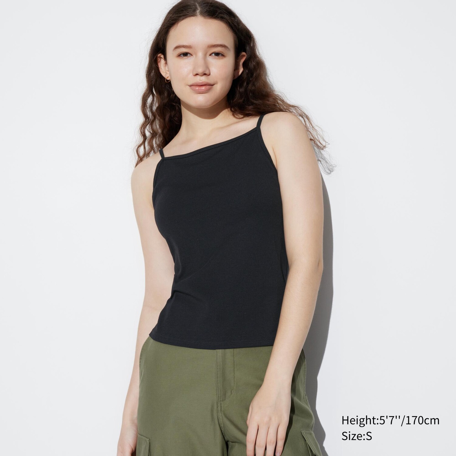 Топ-бюстгальтер на бретельках из хлопка airism с вырезом «лодочка» UNIQLO, черный
Топ-бюстгальтер на бретельках из хлопка airism с вырезом «лодочка» UNIQLO, черный