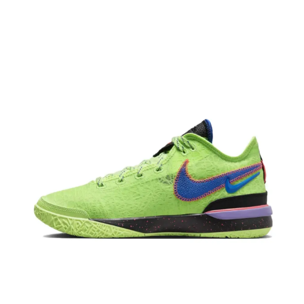 Кроссовки Nike LeBron Nxxt Gen Ghost Green, зеленый/черный/синий 
Кроссовки Nike LeBron Nxxt Gen Ghost Green, зеленый/черный/синий