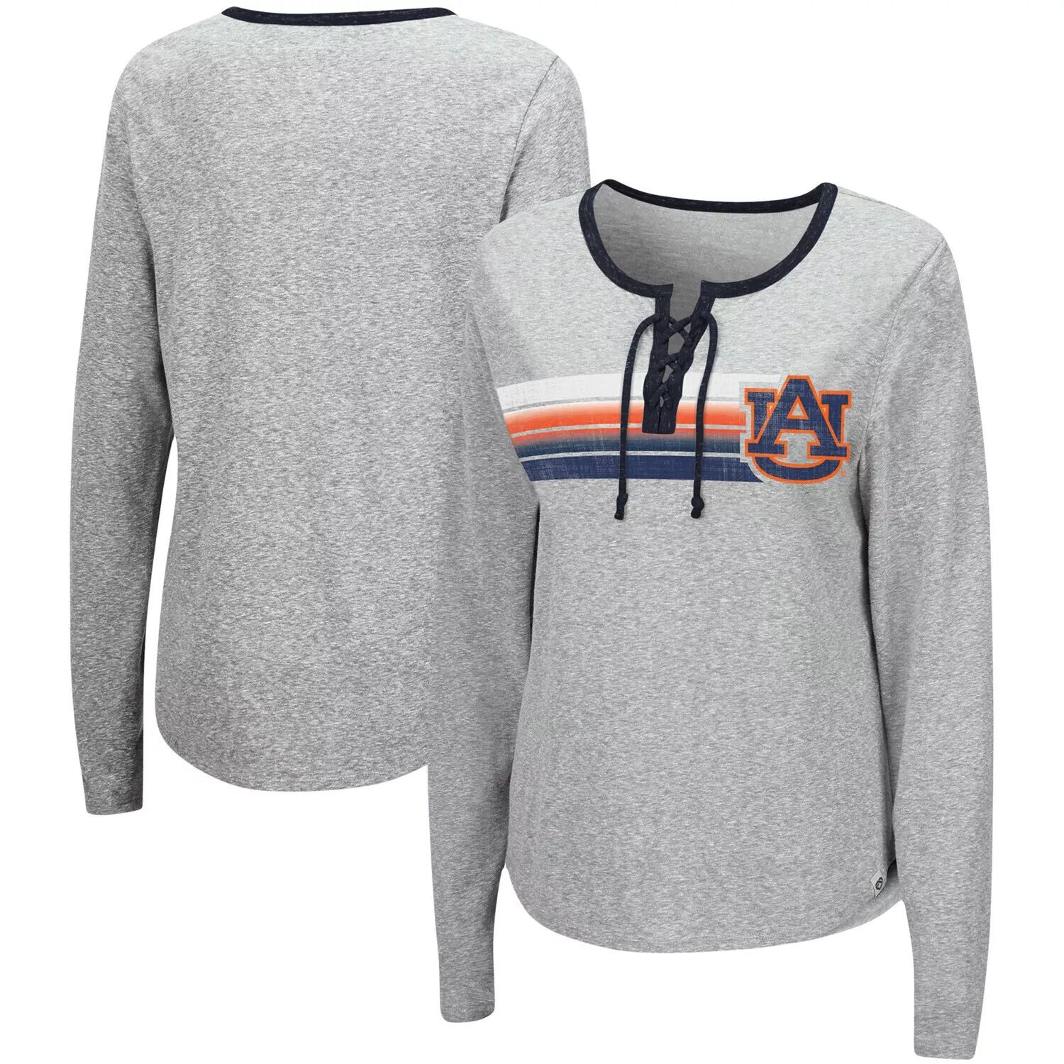 Женская футболка Colosseum Heathered Grey Auburn Tigers Sundial Tri-Blend со шнуровкой и длинными рукавами Colosseum
Женская футболка Colosseum Heathered Grey Auburn Tigers Sundial Tri-Blend со шнуровкой и длинными рукавами Colosseum